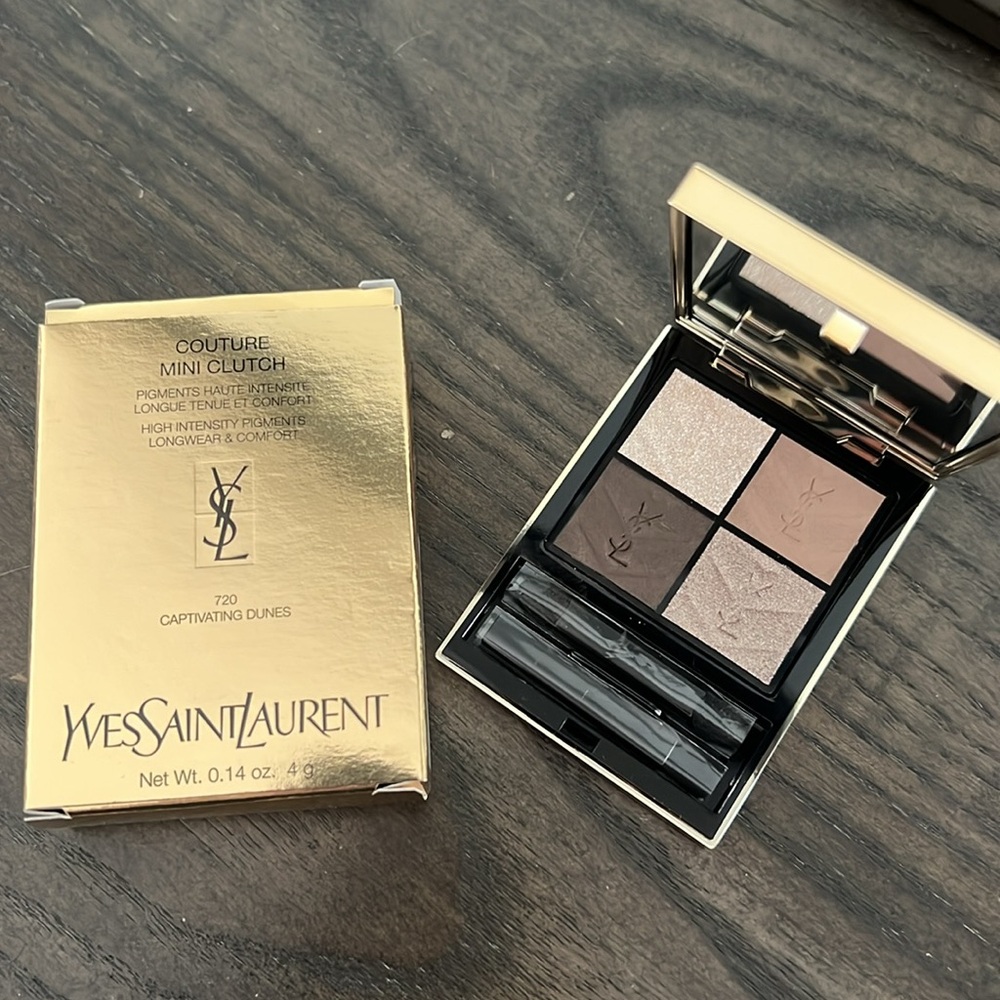 NWT YSL Couture Mini Clutch Eyeshadow Palette